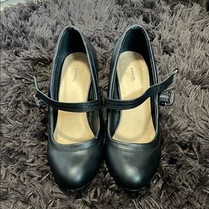 Black Mary Jane Heels